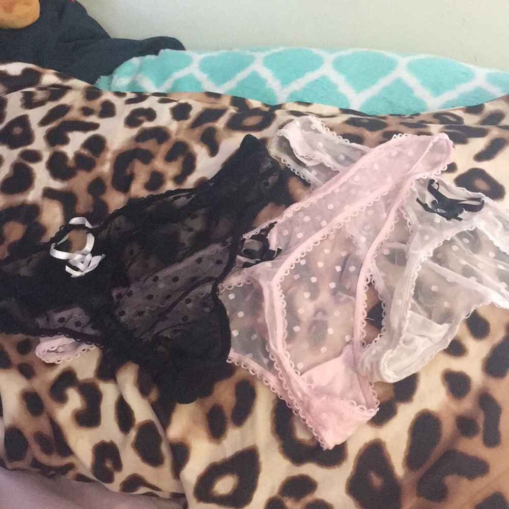 Victorias Secret Thongs (lace back) price for all